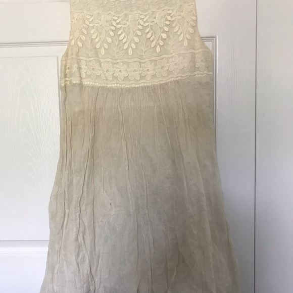 Laundry by Shelli Segal Sleeveless Ivory Dress - Picture 3 of 7